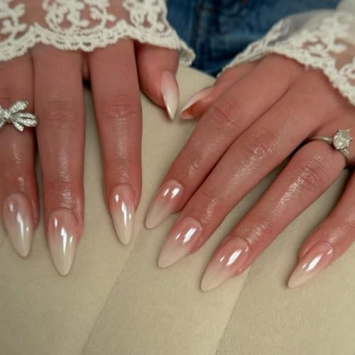 ombre peach