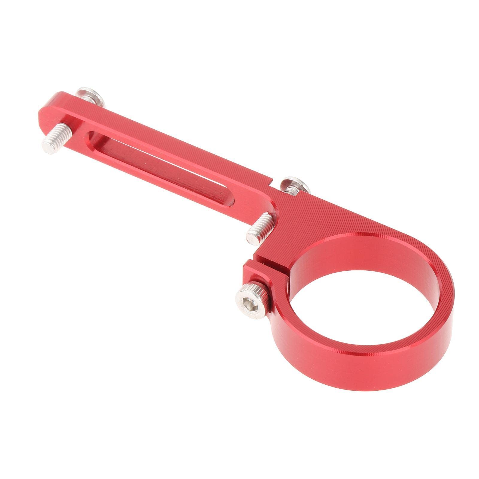 Newmind 22mm Folding Bike Front Derailleur Adapter - BMX Conversion Mounting Base Clamp for Cycling Parts (Red) | Perfect for Bike Upgrades & Commuter Cycling Accessories