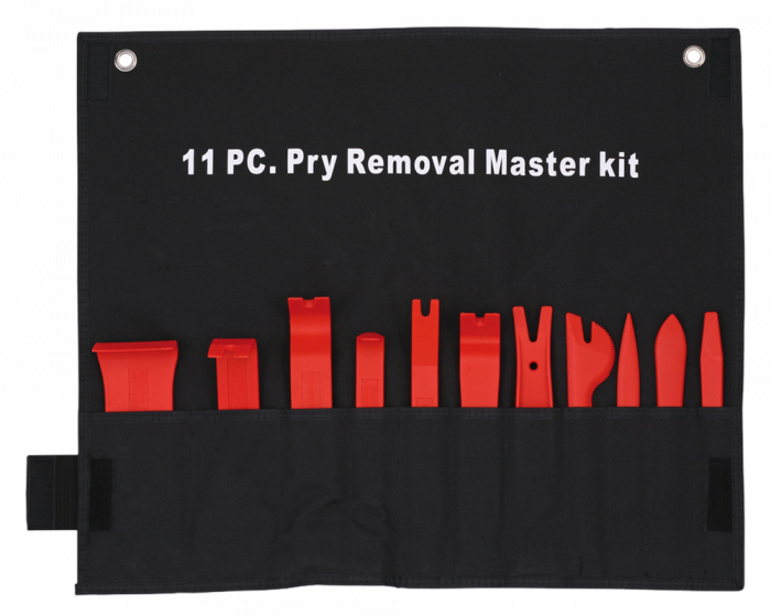 Sonic Tools 11-Piece Pry Remover Set - Professional Automotive Trim Removal Kit for Car Door Panels, Dashboards & Interior Parts