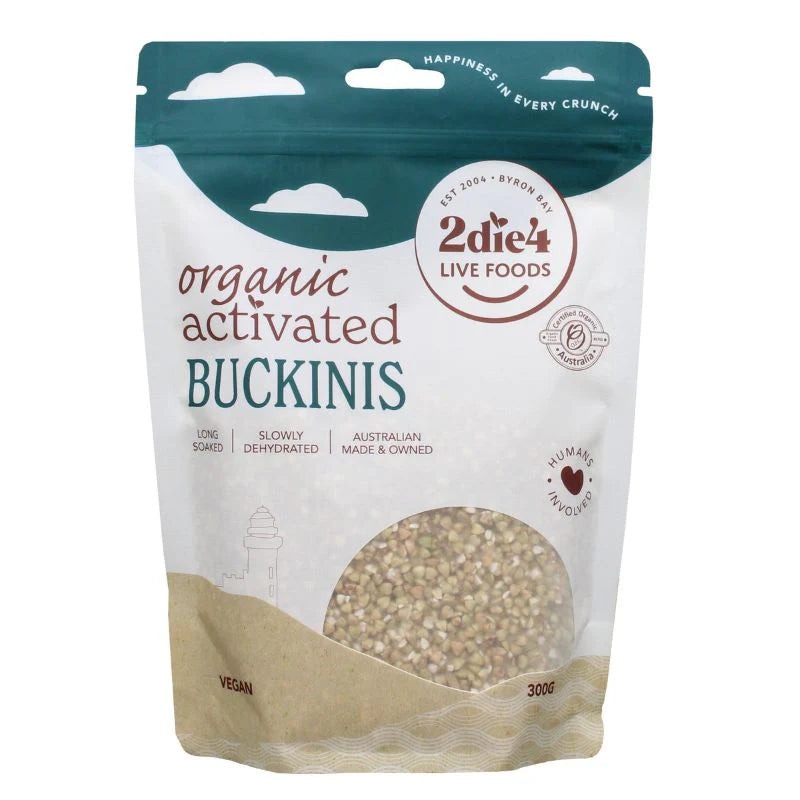 Organic Activated Buckwheat - 2DIE4 Premium Superfood for Smoothies, Baking & Healthy Snacks | Gluten-Free, Vegan & Nutrient-Rich