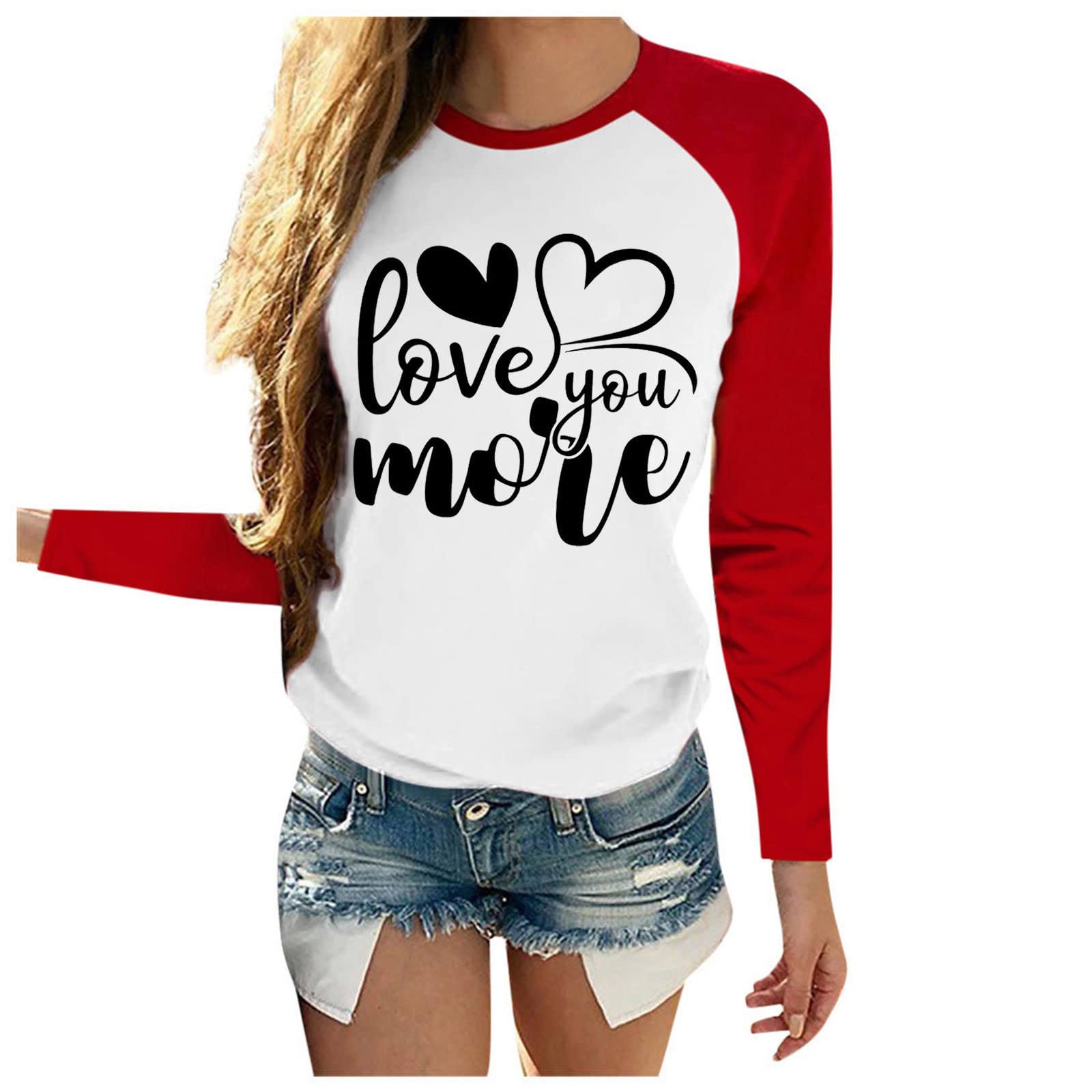 Women's Classic-Fit Long-Sleeve Crewneck T-Shirt - Soft Cotton Basic Tee for Layering, Casual Wear & Everyday Comfort | Perfect for Work, Weekend & Fall Outfits