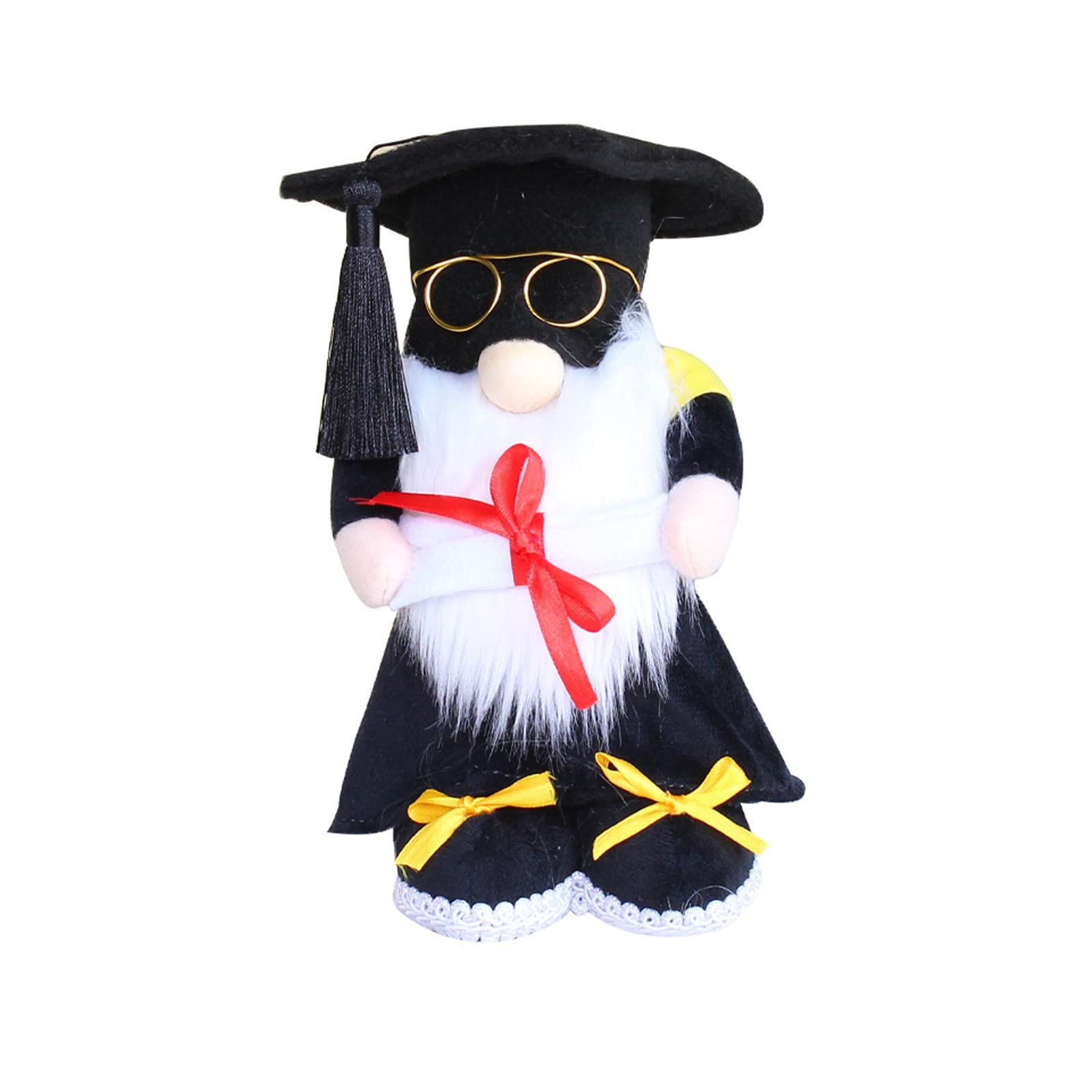 Graduation Gnome Decor - Faceless Rudolph Doll with Bachelor Hat, Unique Graduation Gift for Graduates | Perfect for Graduation Party Decorations, Graduation Season Ornaments & College Grad Celebrations