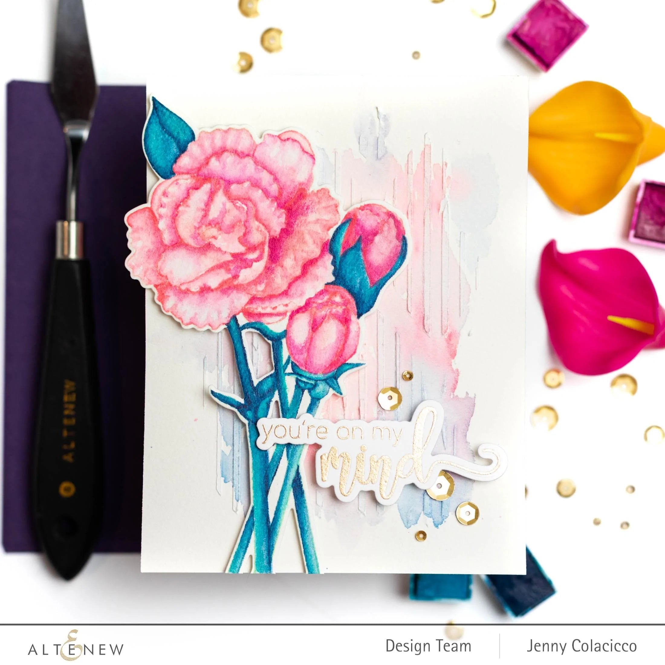 Grand Carnations & Add-On Die Bundle for DIY Garden Projects - Perfect for Scrapbooking, Card Making, and Home Decor
