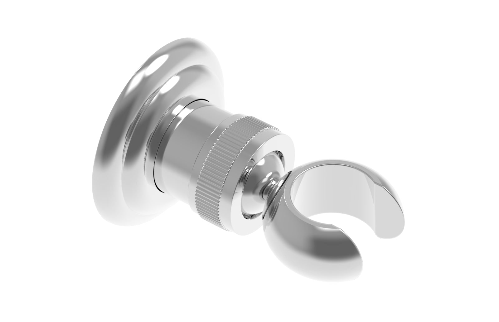K6001 Adjustable Handheld Shower Wall Bracket - Heavy Duty Stainless Steel Shower Head Holder for Bathroom, Spa & RV Use