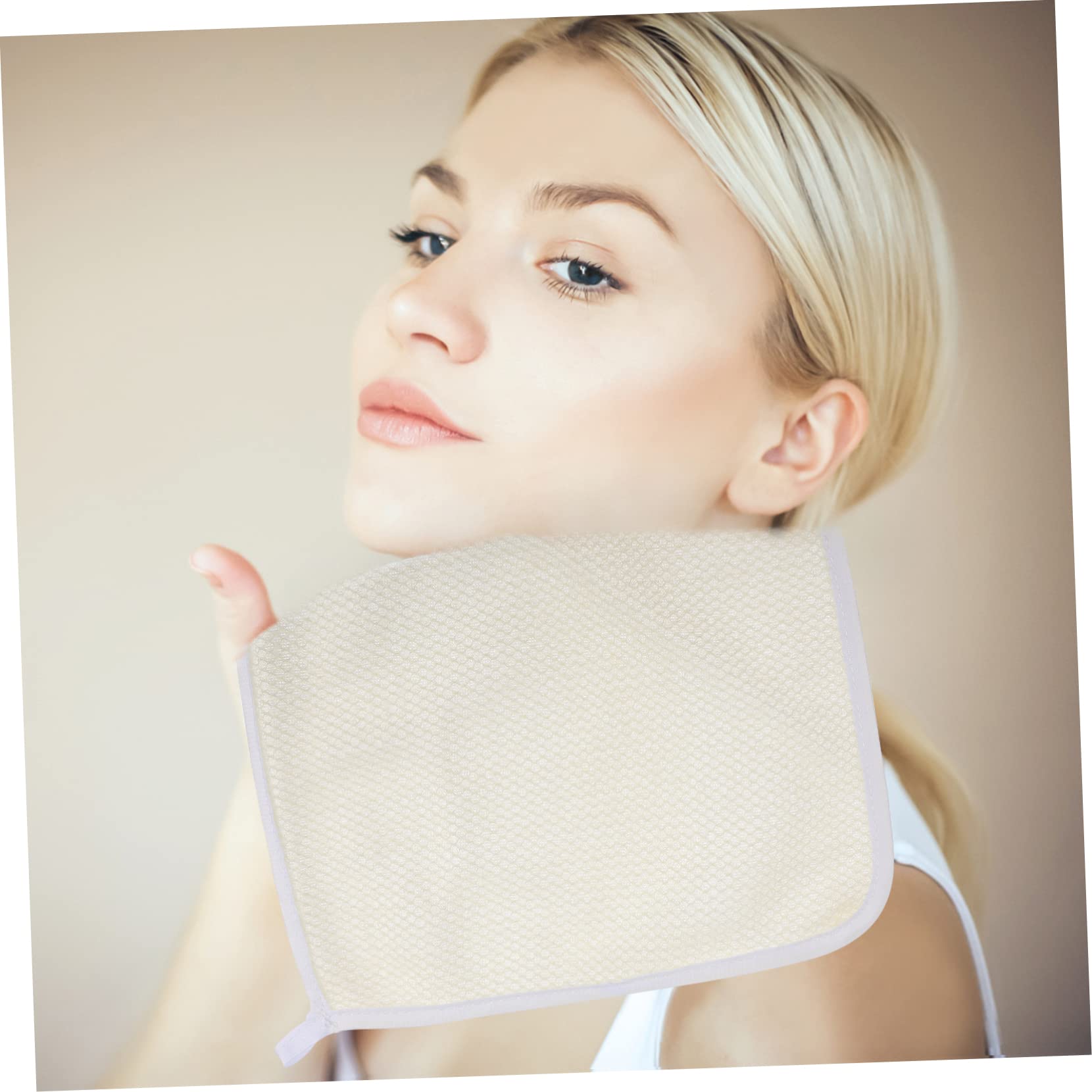 Exfoliating Facial & Body Scrub Towels - 6 Pack Soft Bath & Shower Towels 22x26cm for Gentle Skin Cleansing & Dead Cell Removal - Perfect for Spa, Facial & Body Exfoliation at Home