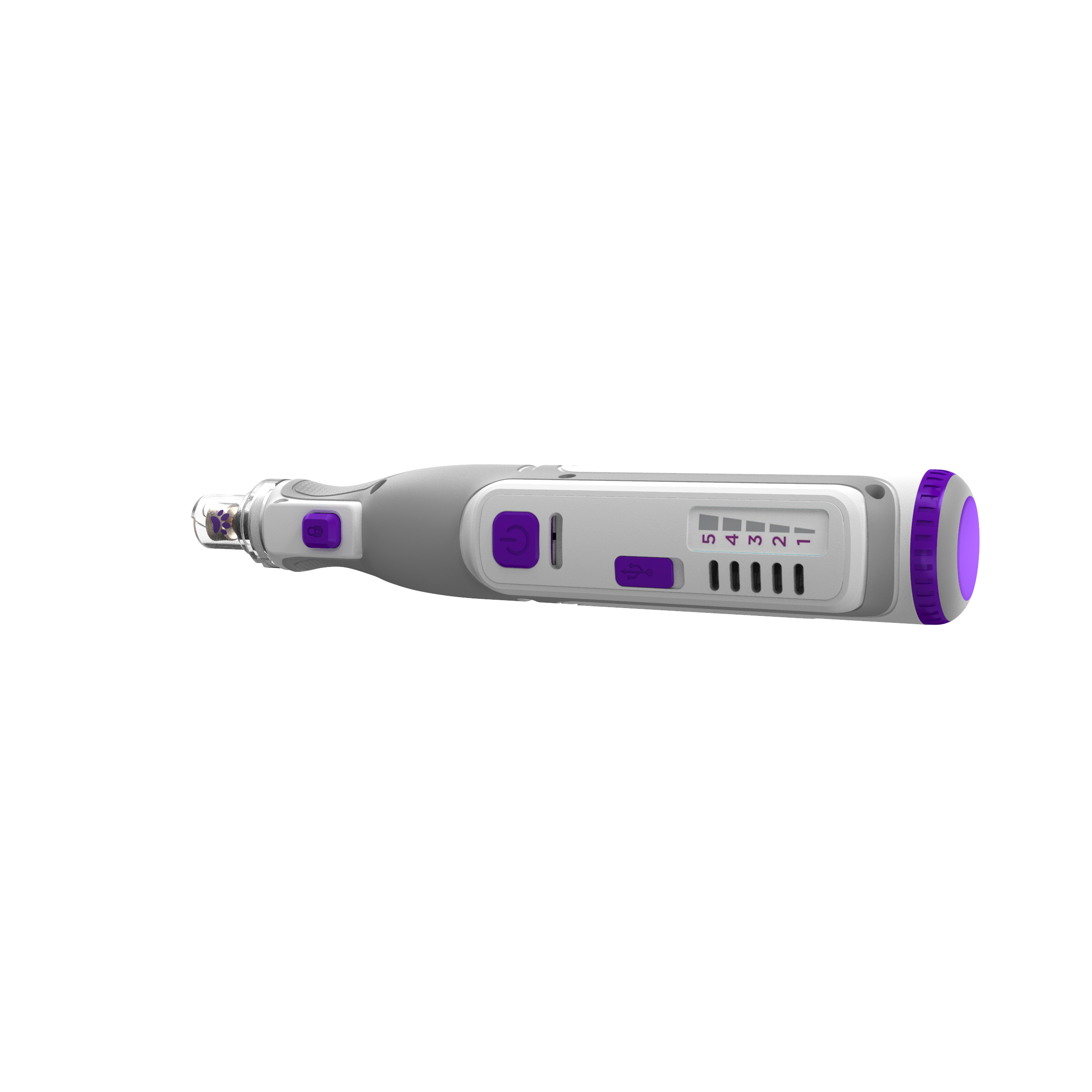 8V MAX Cordless Rechargeable Pet Nail Trimmer & Grooming Rotary Tool for Dogs & Cats - Safe & Quiet Nail Grinder for Puppy, Kitten & Small Animals - Perfect for Home Pet Grooming & Nail Care