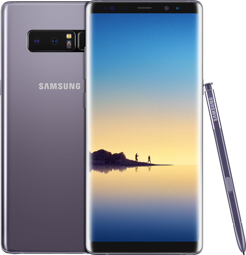 Samsung Galaxy Note 8 256GB Smartphone - Verizon Unlocked, Orchid Gray | Large Screen, S Pen, Water Resistant for Business & Entertainment