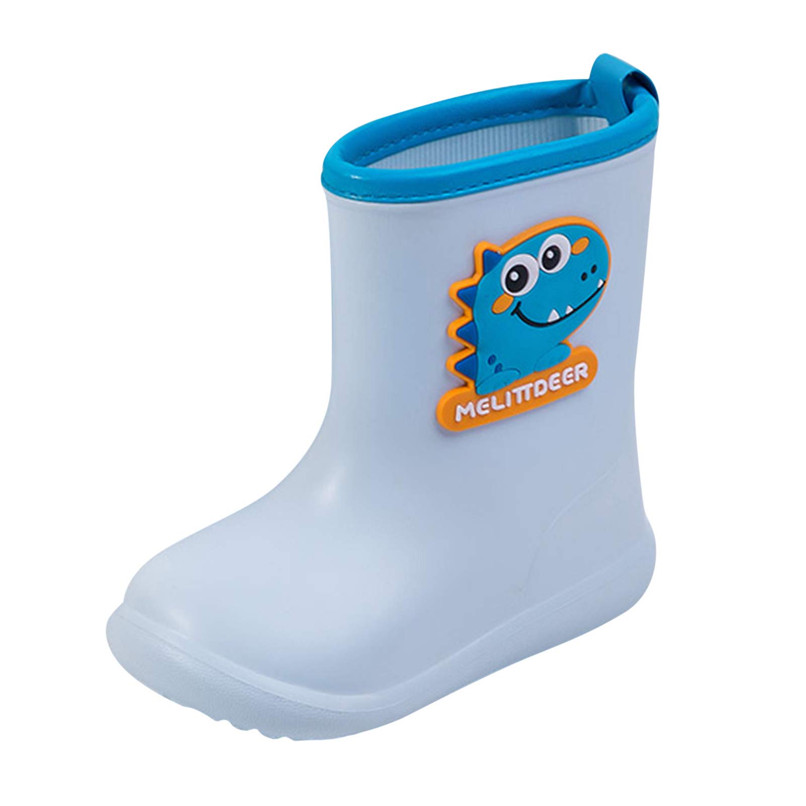 Toddler Rain Boots for Boys & Girls - Waterproof, Lightweight & Easy On/Off Baby Rain Shoes - Perfect for Puddles, Playground & Outdoor Adventures