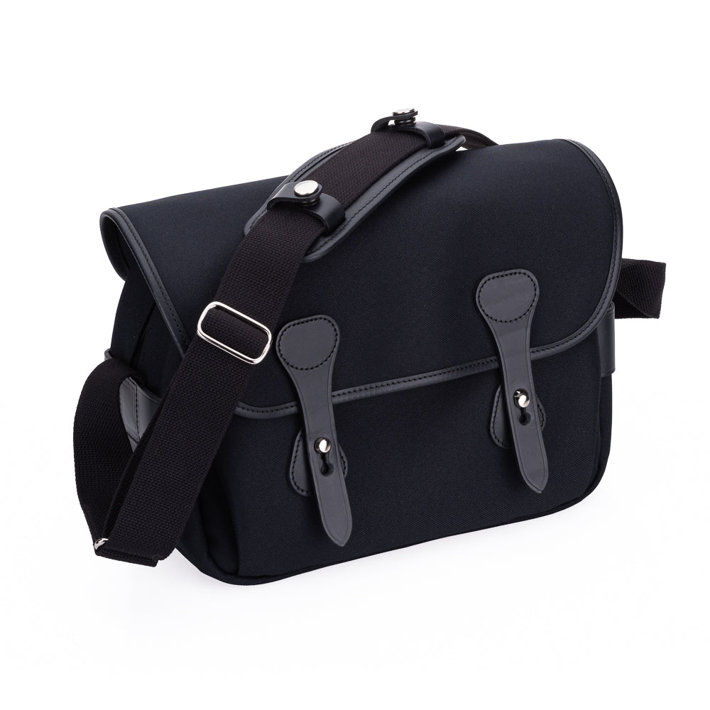 Billingham SL2 Camera Bag - Double Black - Waterproof & Durable DSLR/SLR Shoulder Bag for Photographers - Perfect for Travel, Hiking & Outdoor Photography