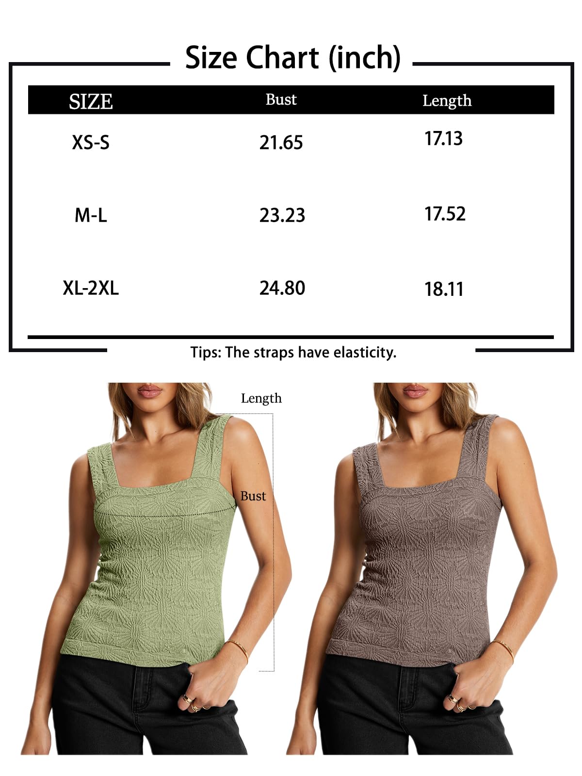 AUTOMET Women's Square Neck Crop Tank Top - Summer Sleeveless Cami Y2K Fashion Top for Vacation, Beach, Party & Casual Outfits | Trendy 2025 Going Out Clothes