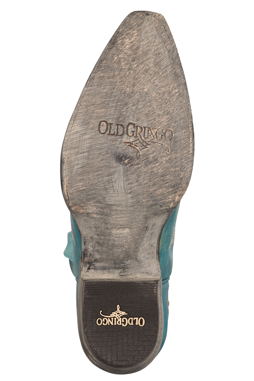 Old Gringo Nevada Cowgirl Boots Turquoise - Stylish Western Boots for Women | Perfect for Country Dancing, Rodeos & Fashion Outfits