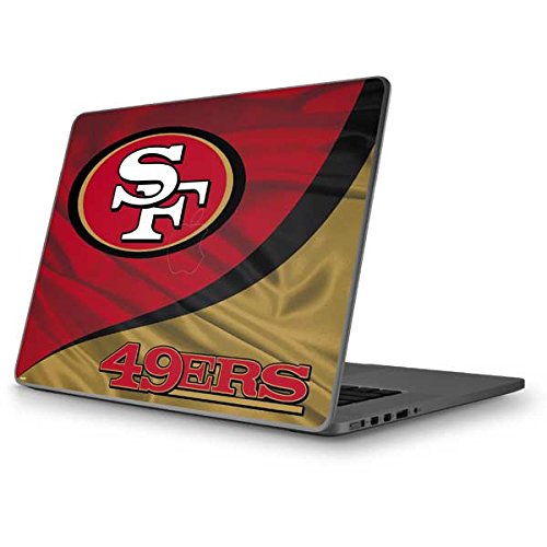 Official NFL San Francisco 49ers Laptop Skin Decal for MacBook Pro 13