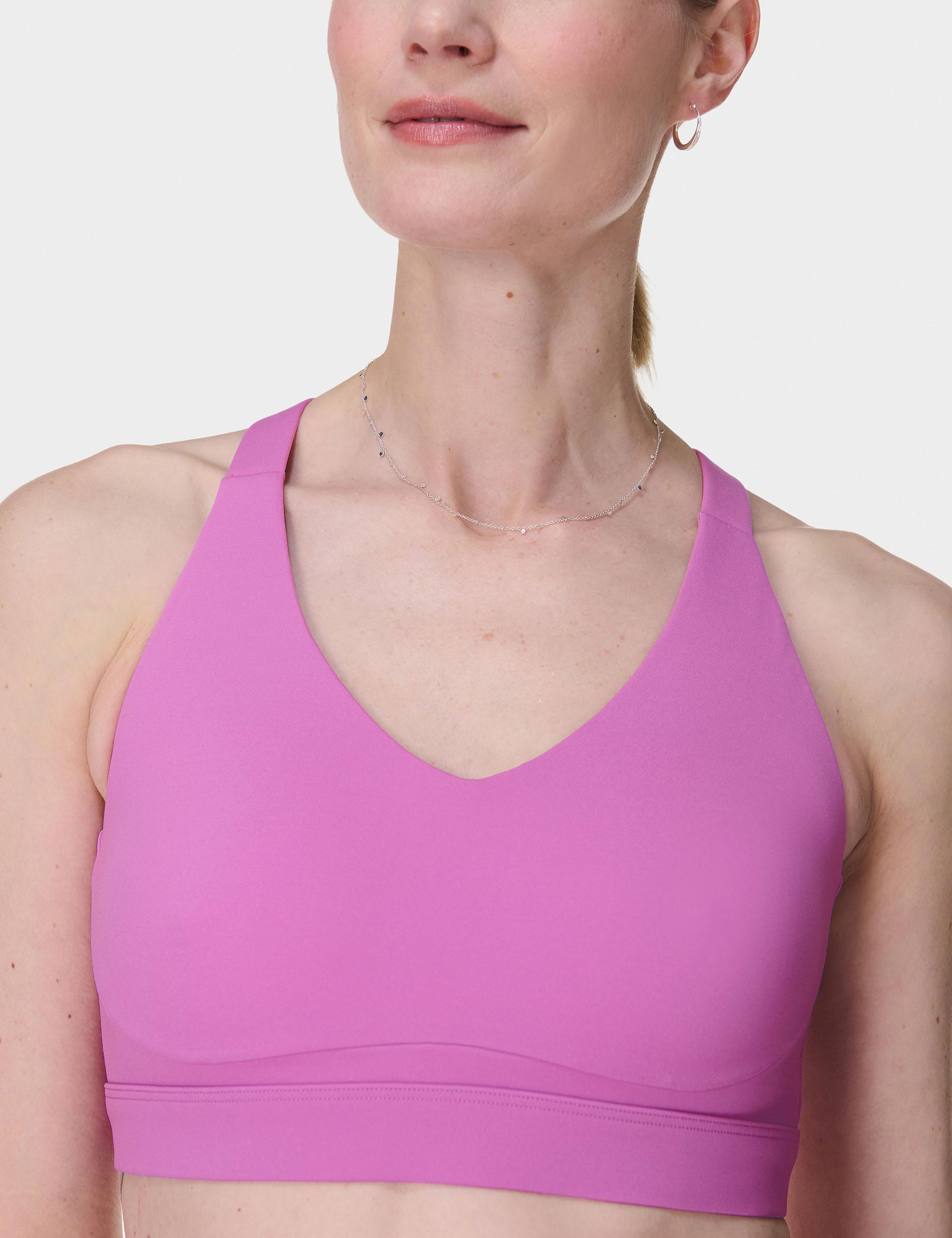 Power Pulse Bra - Allium Pink | High Support Sports Bra for Running, Yoga & Gym | Wireless Comfort & Breathable Fabric for Active Women