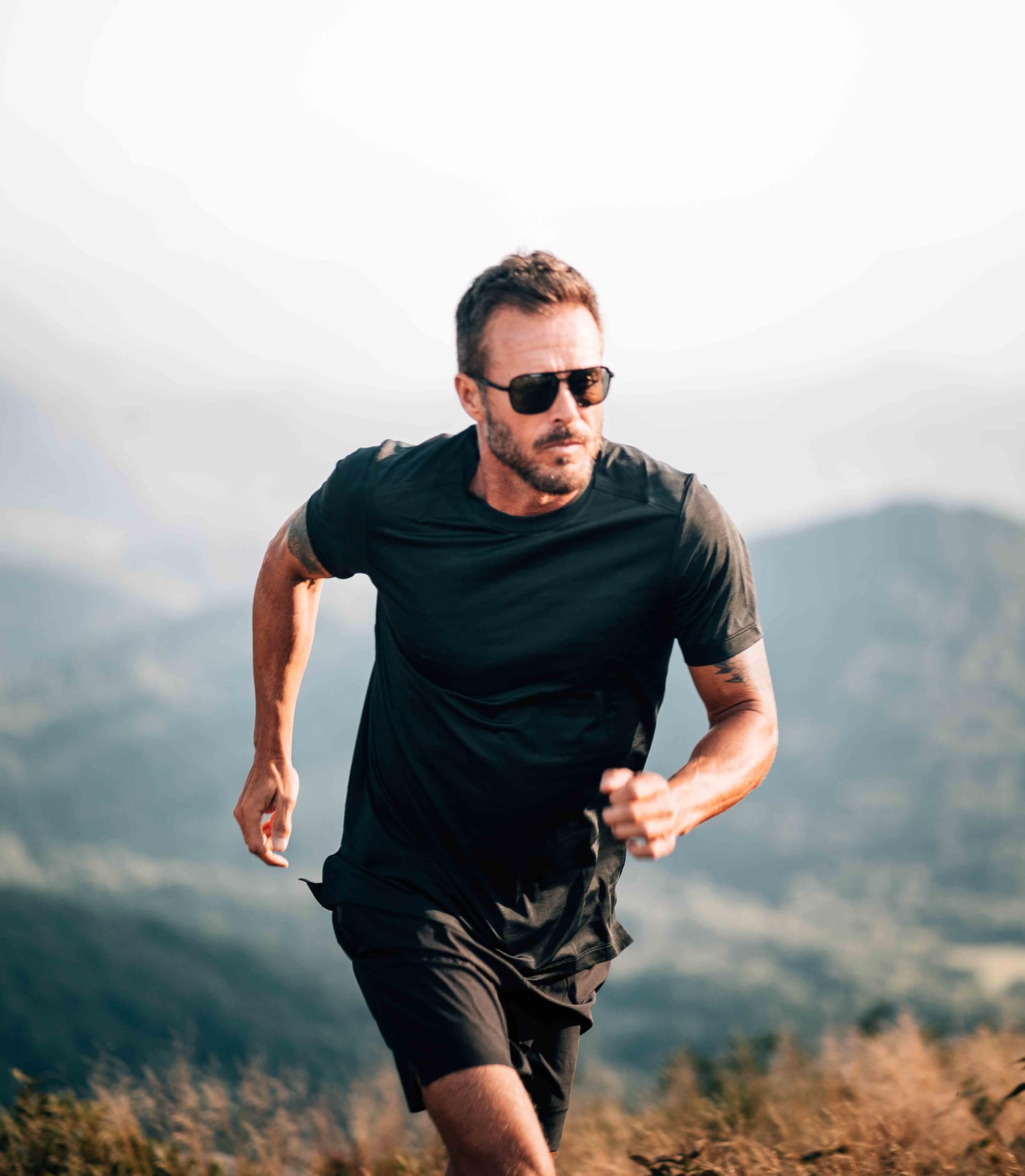 Revo Horizon Polarized Sunglasses - Titanium Navigator Frame for Men & Women - UV Protection, Anti-Glare for Driving, Running, Outdoor Sports & Travel