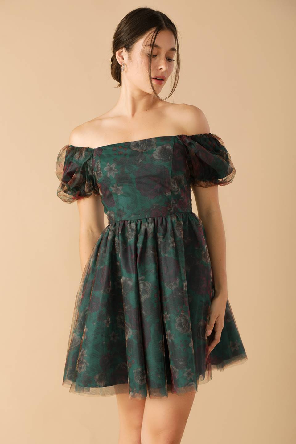 BE GOOD TO ME Woven Organza Dress - Elegant Party Gown for Weddings, Prom & Special Occasions