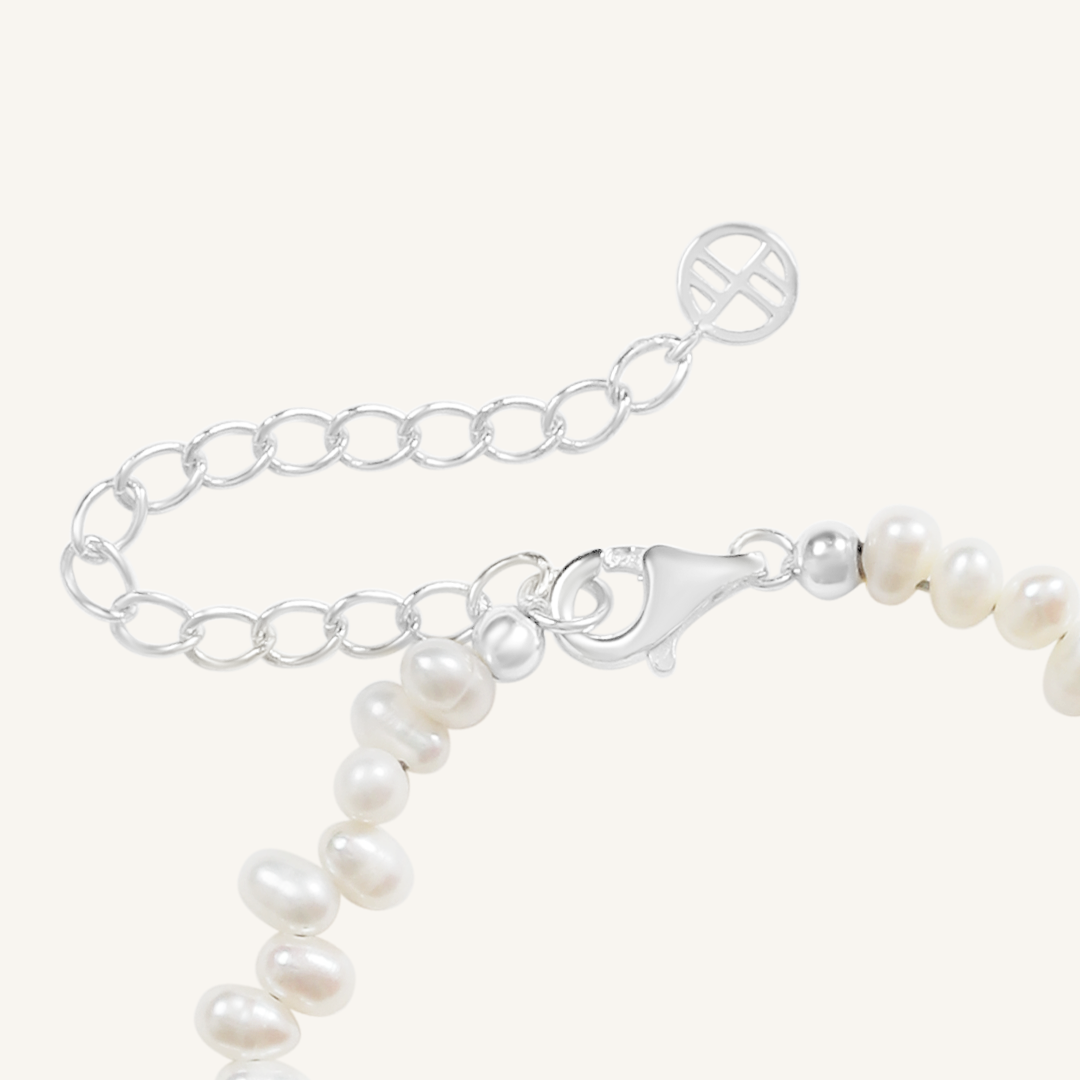 3mm Aspen Pearl Bracelet - Elegant & Dainty Jewelry for Women, Perfect for Weddings, Parties & Everyday Wear