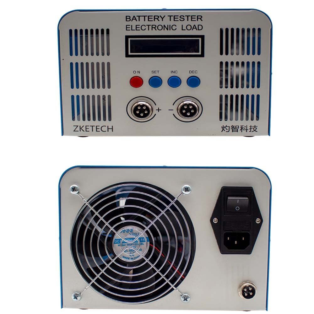 EBC-A40L 40A Large Current Lithium Battery Charge Discharge Tester - 5V High Power Battery Cycle Analyzer for Li-ion, LiFePO4, NiMH - Perfect for EV, Solar Storage & RC Battery Testing