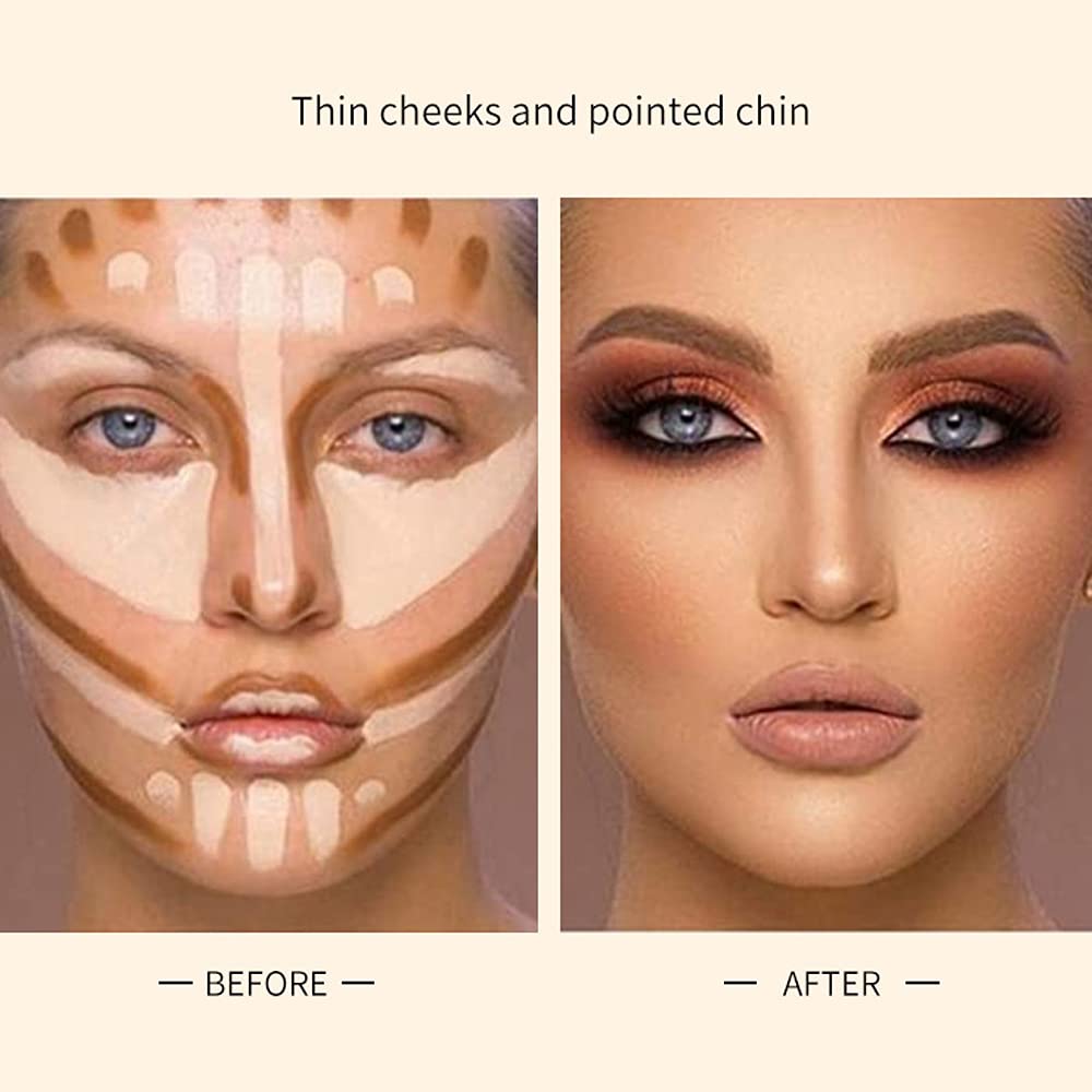 OCHILIMA 2 in 1 Contour Foundation Stick - Creamy Concealer & Highlighter Pen with Bronzer for Face Contouring | Natural Shade 02 | Perfect for Everyday Makeup & Professional Beauty Looks