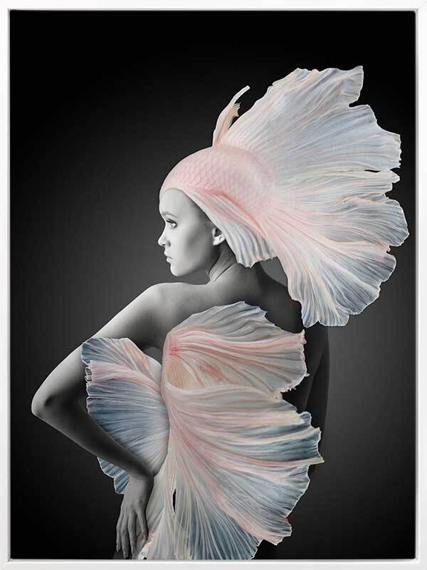 Enki Canvas Art Print - High-Quality Wall Decor for Living Room, Bedroom & Office | Modern Abstract Painting for Home & Office Decor
