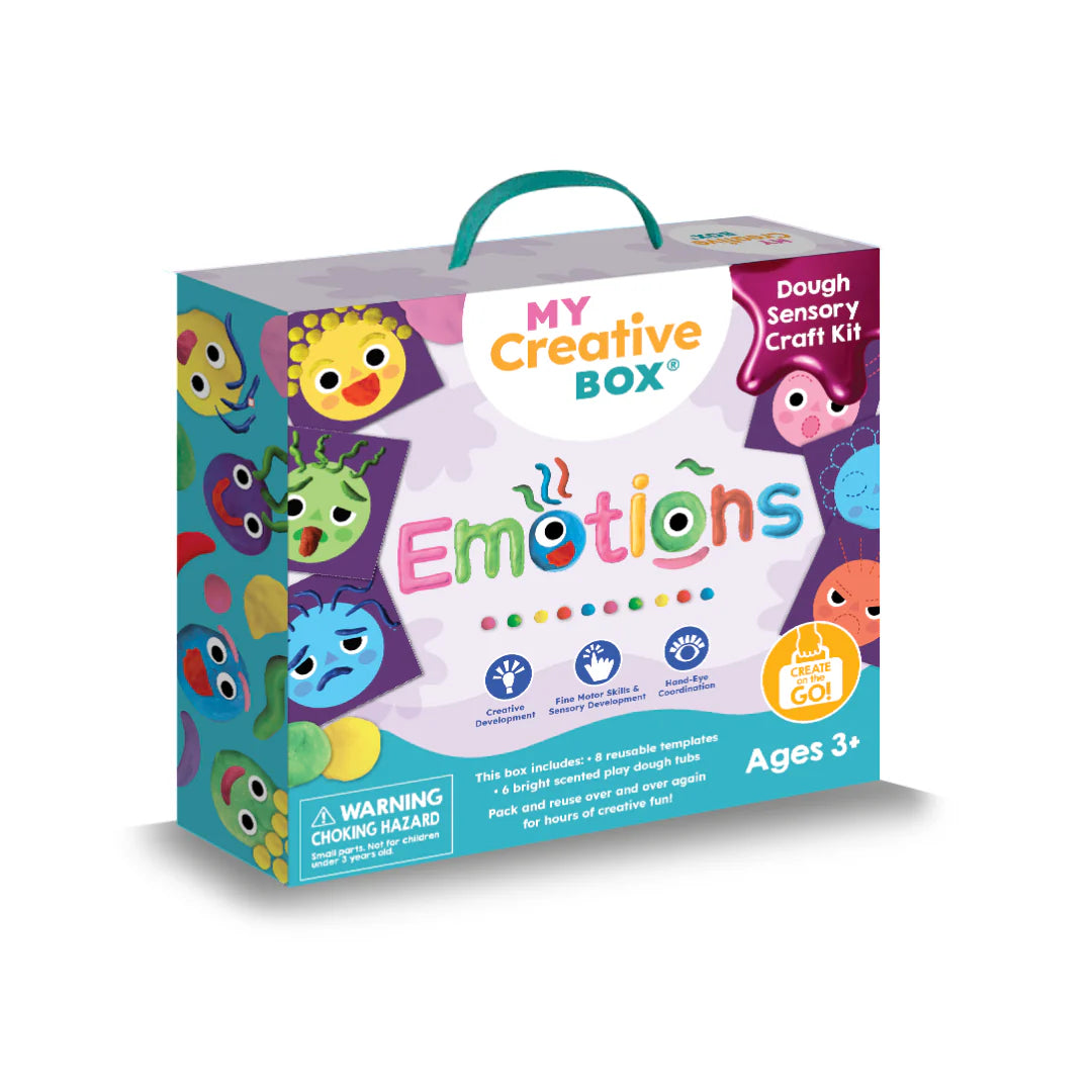 Emotional Sensory Play Dough Kit for Kids - Stress Relief & Creativity - Perfect for Therapy, Classroom & Home Activities