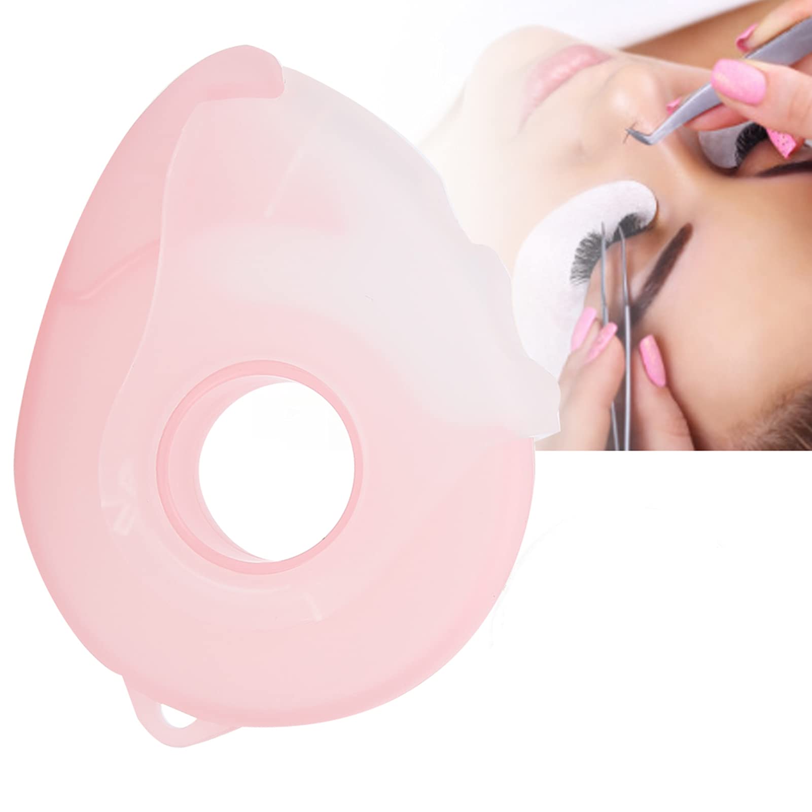 Professional Eyelash Extension Tape Dispenser - Handheld Donut Adhesive Tape Cutter for Lash Grafting Supplies | Perfect for Salon, Spa & DIY Lash Extensions at Home