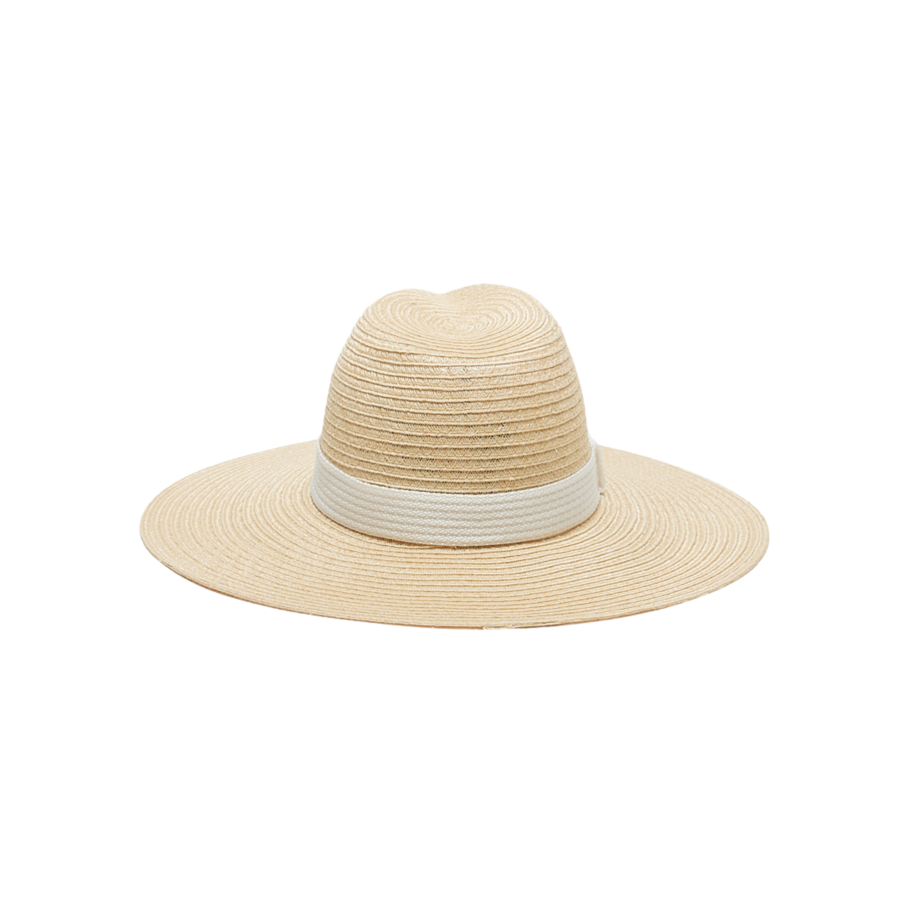 Emmanuelle Vented Hemp Fedora Hat for Women - Breathable Summer Sun Hat with Wide Brim - Perfect for Beach, Gardening, and Outdoor Activities