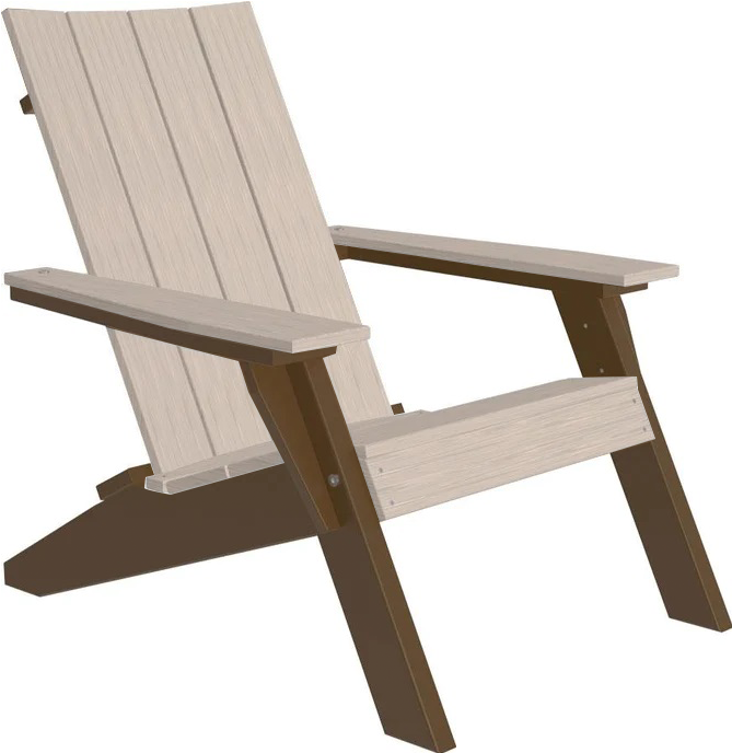 Premium Birch Wood Adirondack Chair - Outdoor Patio Furniture for Garden, Poolside & Backyard Relaxation
