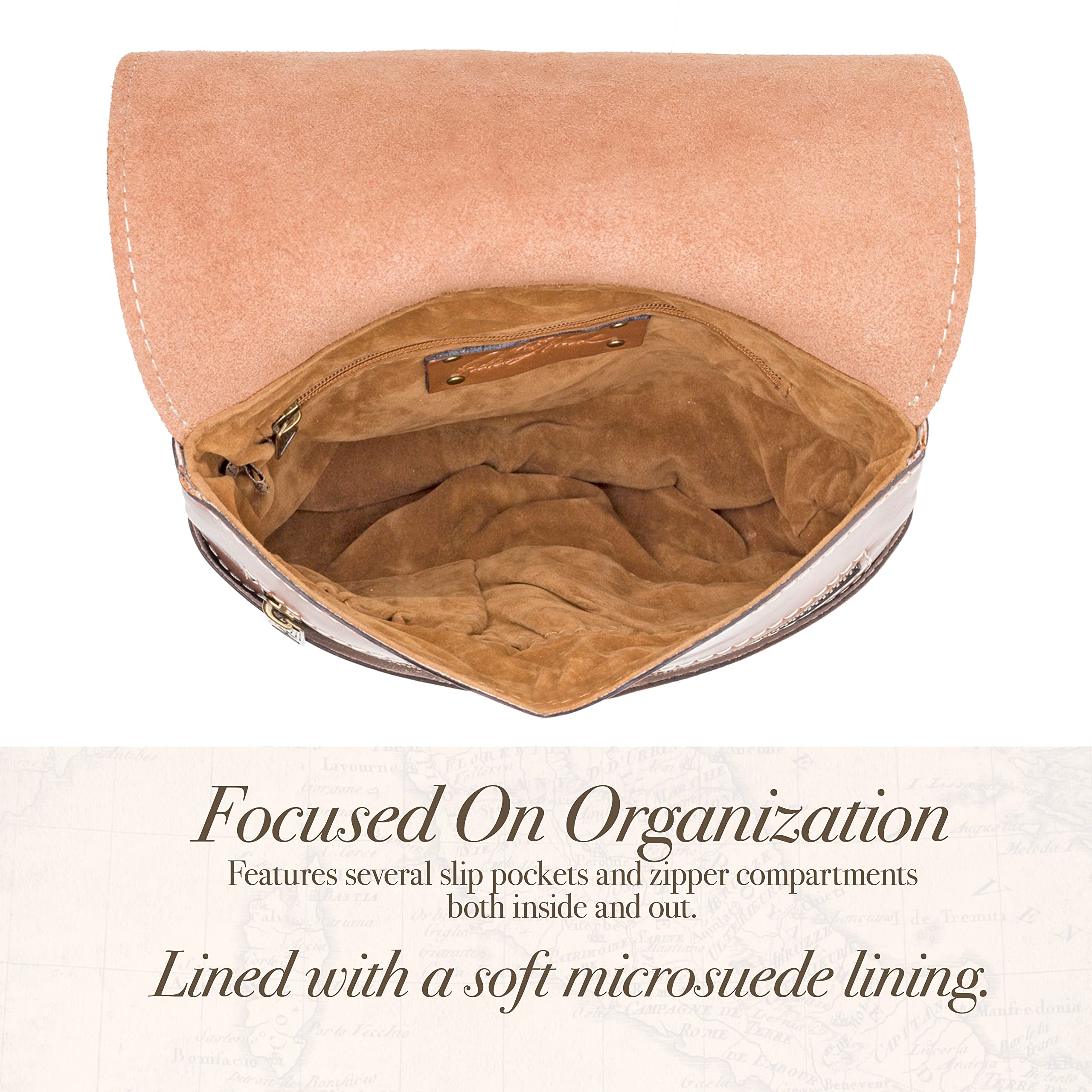 Patricia Nash Granada Leather Crossbody Bag for Women - Stylish & Durable Handbag for Everyday Use, Travel, and Work