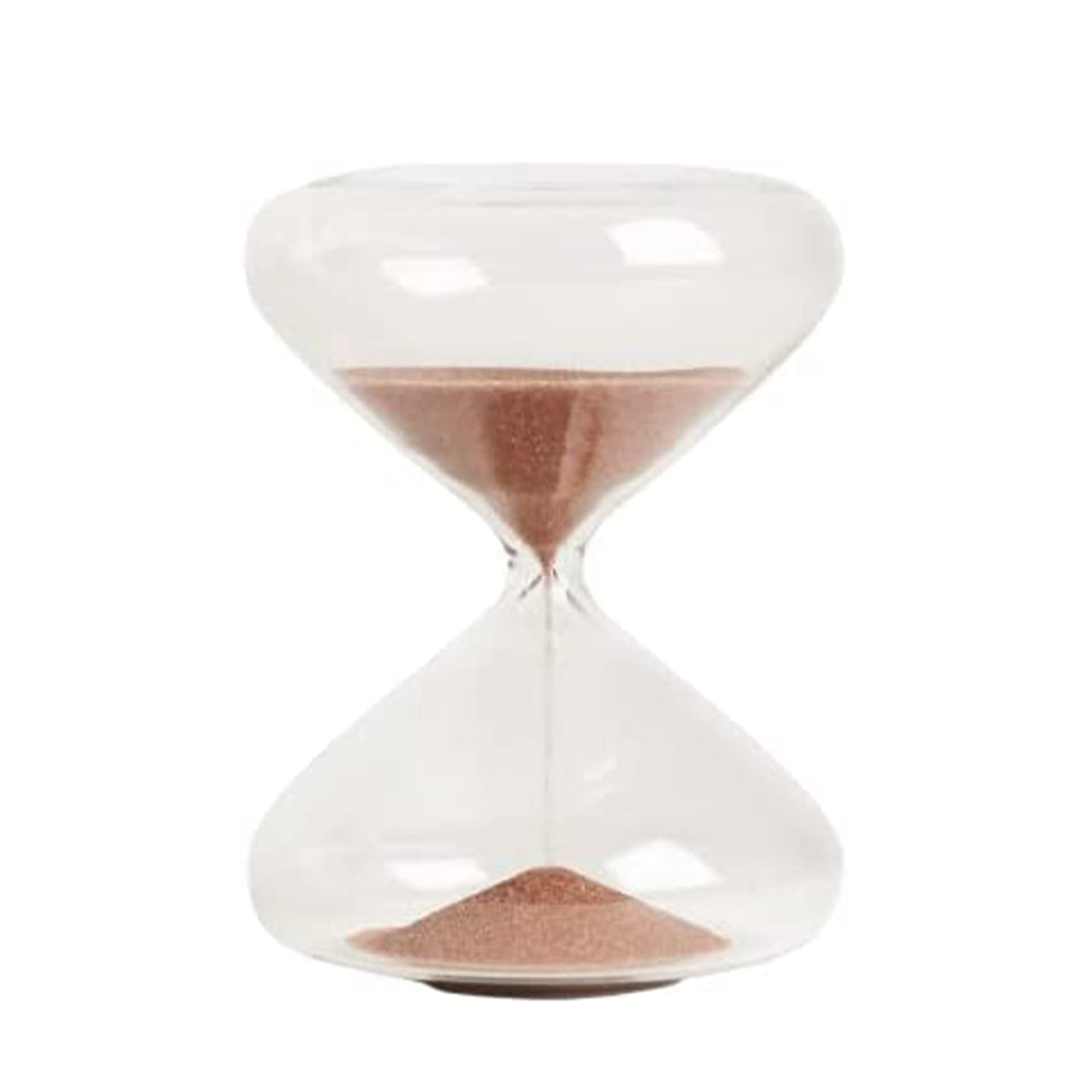 Intelligent Change Mindful Focus 5-Minute Hourglass Sand Timer - Productivity Tool for Time Management, Minimalist Desk Decor, Office & Study Essential (3.3 x 2.9 Inches) - Perfect for Meditation, Work Focus & Stress Relief