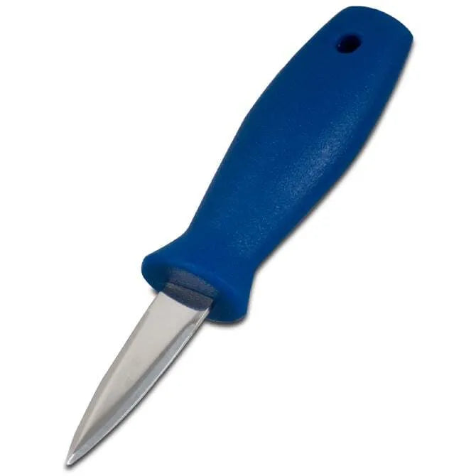 Premium 2.25 Inch Pointed Oyster Knife - Professional Stainless Steel Blade for Shucking Oysters - Perfect for Seafood Lovers, Restaurants & Home Kitchens
