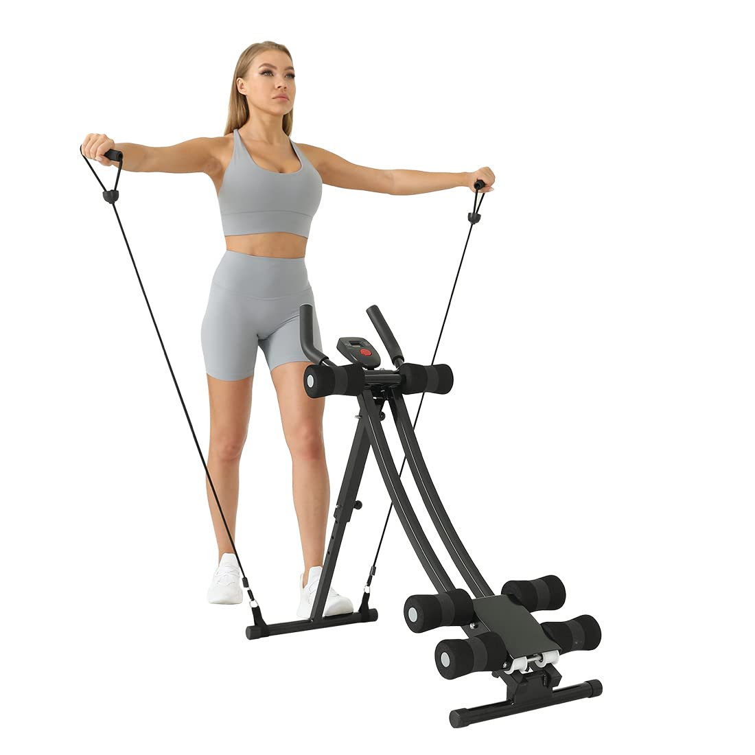AB Workout Equipment - Adjustable Home Gym Ab Machine for Core Strength Training & Abdominal Exercises | Perfect for Home Fitness & Toning