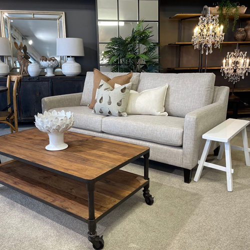 Omaha 3 + 2.5 Seater Fabric Lounge Suite - Premium Nixon Fabric - Handcrafted in New Zealand - Perfect for Living Room & Family Gatherings