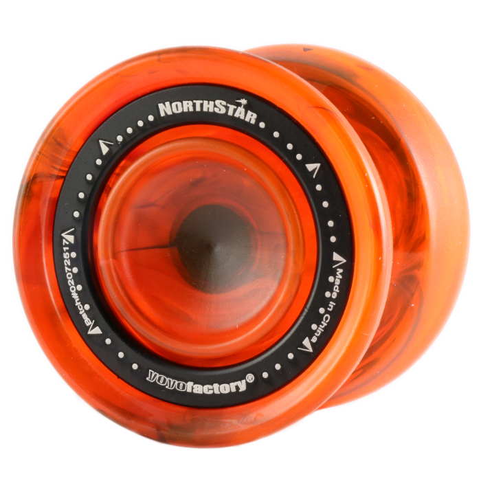 YoYoFactory Northstar Professional Finger Spin Yo-Yo - Perfect for Beginners & Advanced Players - Great for Tricks, Competitions & Stress Relief