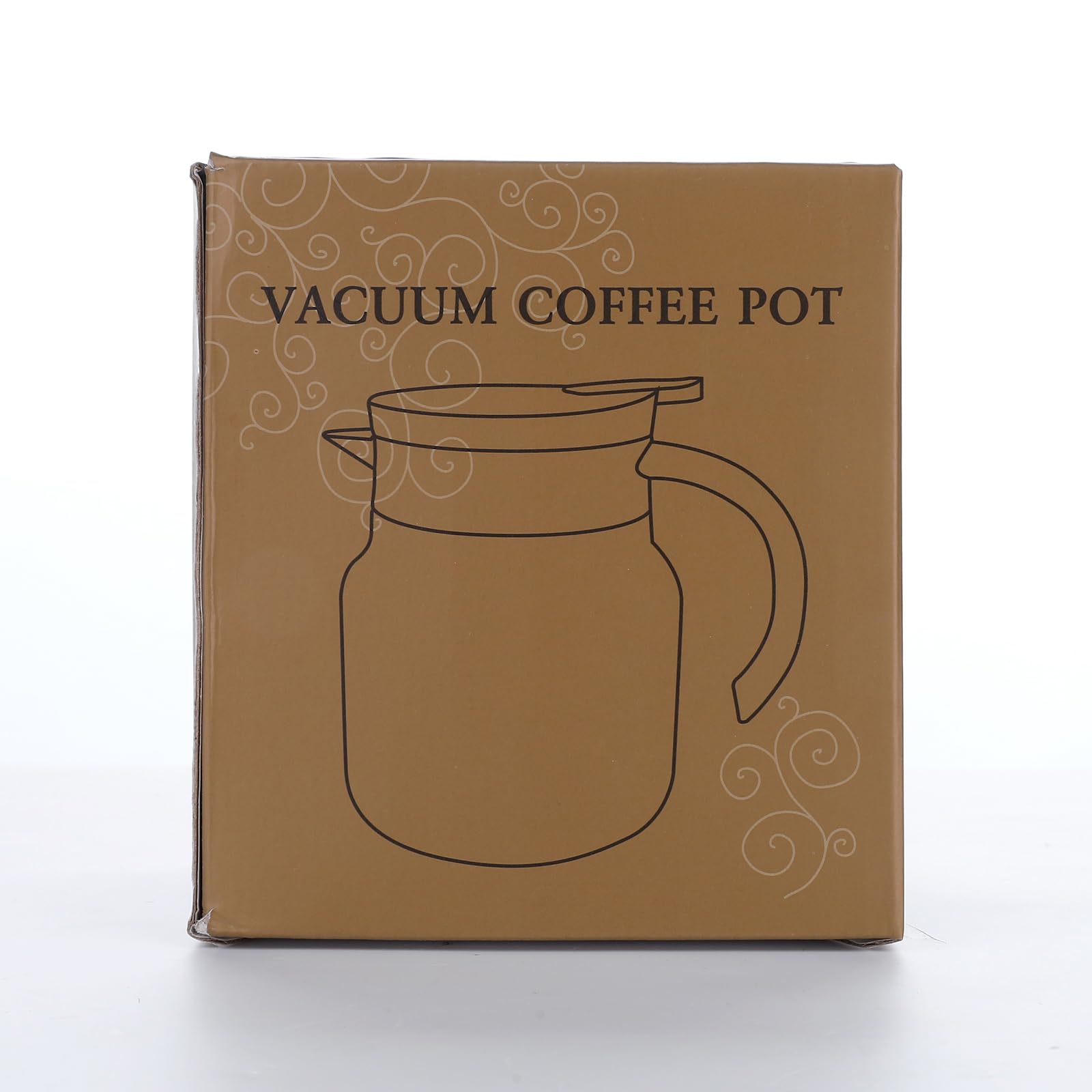 Premium Stainless Steel Vacuum Teapot with Infuser & Strainer - 800ML Black Tea & Coffee Maker with Temperature Display - Perfect for Home, Office & Tea Ceremonies