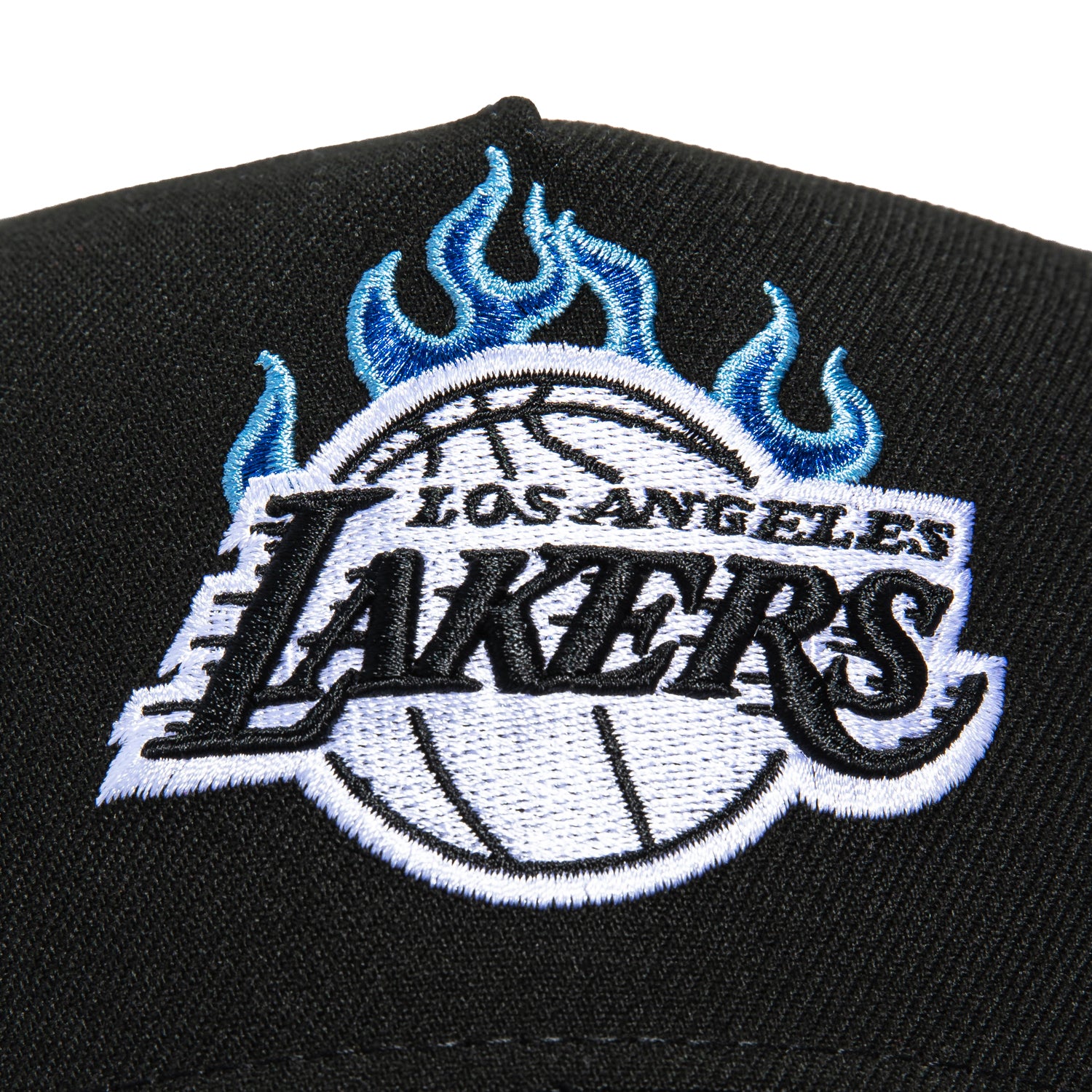 New Era 9Forty A-Frame Los Angeles Lakers 310 Patch Snapback Adjustable Baseball Cap - Black NBA Fan Gear for Men & Women - Perfect for Basketball Games, Streetwear Fashion and Sports Collectors