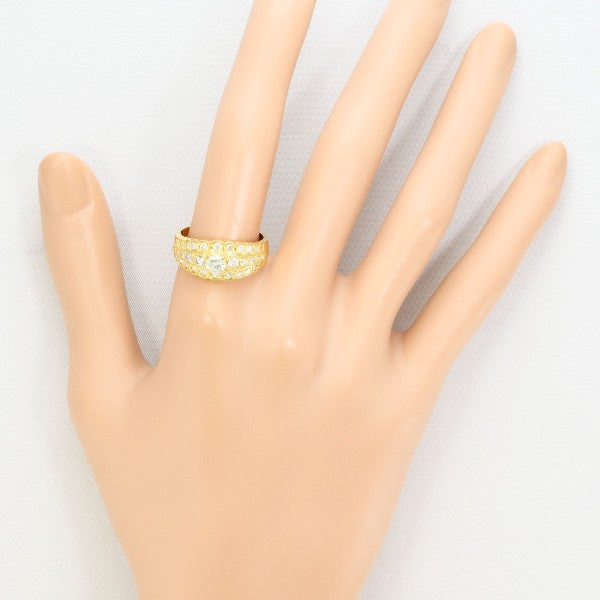 18K Yellow Gold Diamond Ring for Women - Elegant Solitaire Engagement & Wedding Band - Perfect for Proposals, Anniversaries, and Special Occasions