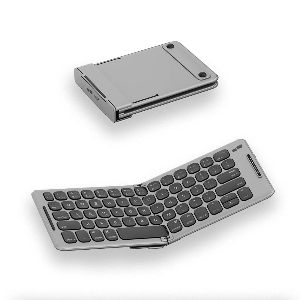 Mobile Pixels Trio 12.5'' Portable Monitor with Folding Keyboard - Full HD IPS Screen, USB-C/USB-A Dual/Triple Display Setup (1 Monitor + 1 Keyboard) for Remote Work, Gaming & Business Travel