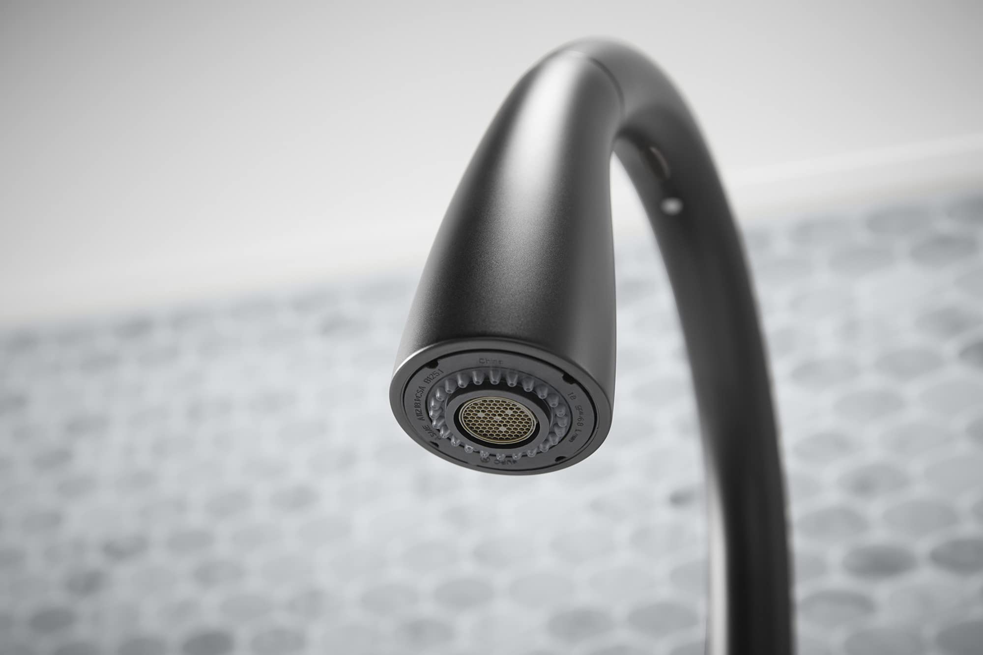 KOHLER R77748-SD-BL Matte Black Touchless Pull Down Kitchen Faucet with Soap Dispenser - Hands-Free Sink Faucet for Modern Kitchens, Perfect for Cooking & Cleaning
