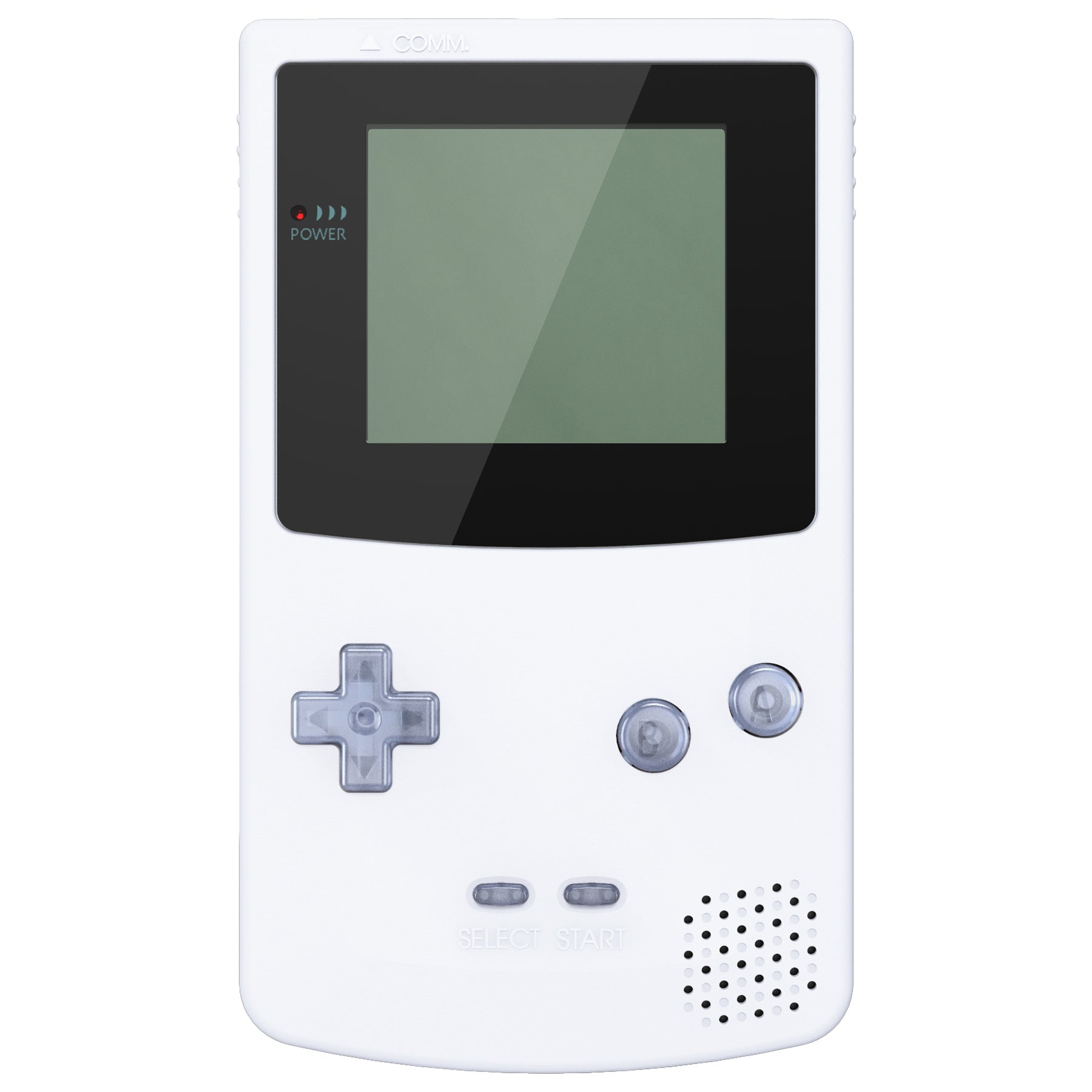 eXtremeRate Glacier Blue Replacement Full Set Buttons for Gameboy Color GBC - DIY Custom Buttons Kit for GBC Handheld Console (Console Not Included) - Perfect for Gameboy Color Repair, Modding & Customization Projects