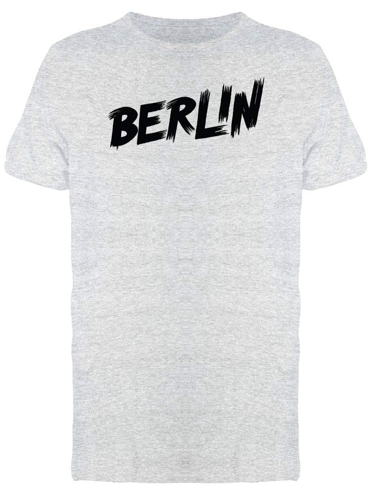 Smartprints Rushed Berlin Graphic T-Shirt for Men - Casual Streetwear Tee with Unique Print Design | Perfect for Urban Fashion, Daily Wear & Weekend Outfits
