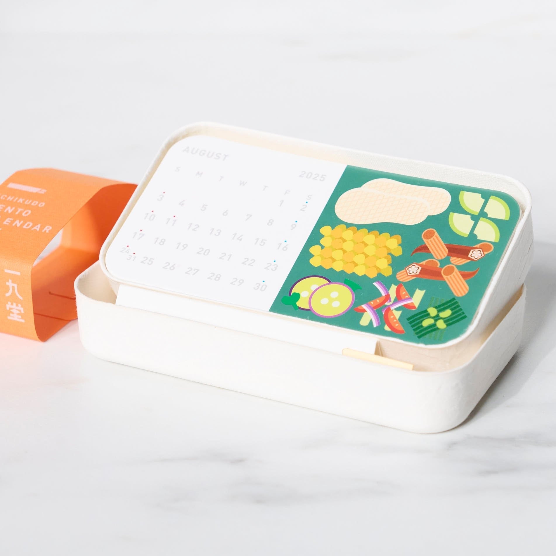 2025 Bento Calendar - Stylish & Functional Japanese Lunch Planner for Meal Prep & Organization | Perfect for Office, School & Home Use