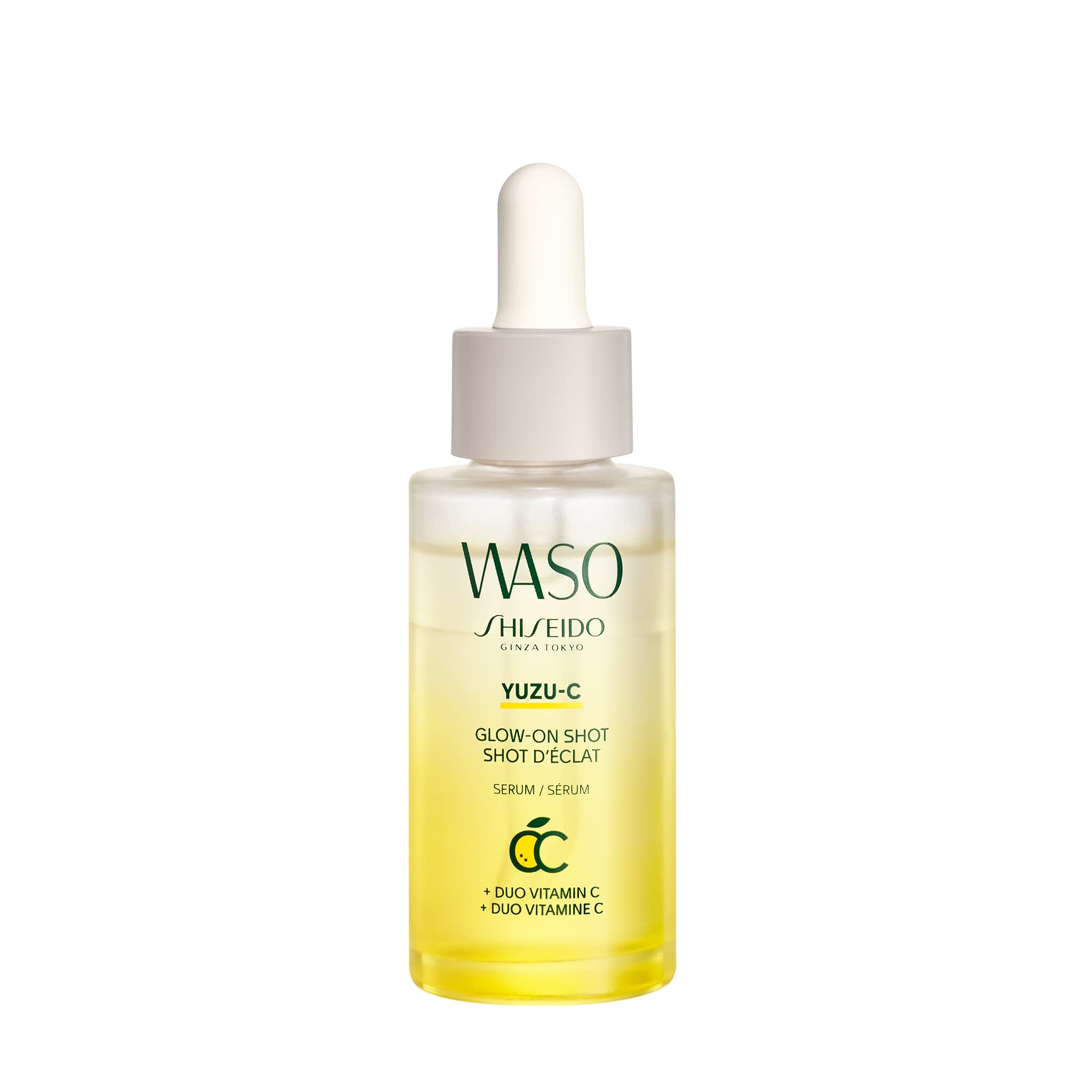 WASO YUZU-C Glow-On Shot Serum 28ml - Brightening Vitamin C Face Serum for Radiant Skin | Perfect for Morning Skincare Routine & Hydration Boost