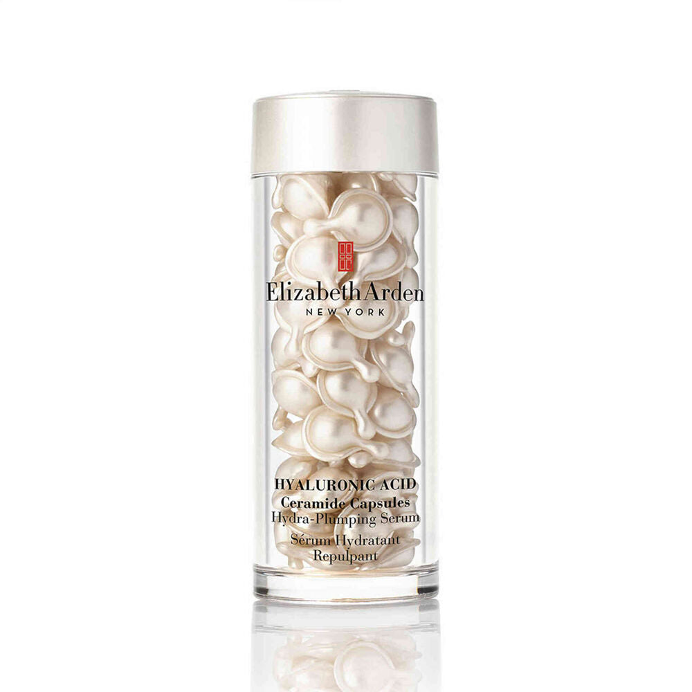 Hydra Plumping Serum with Hyaluronic Acid & Ceramide Capsules - Deep Hydration for Dry Skin, Anti-Aging Face Moisturizer - Perfect for Night Routine & Daily Skincare