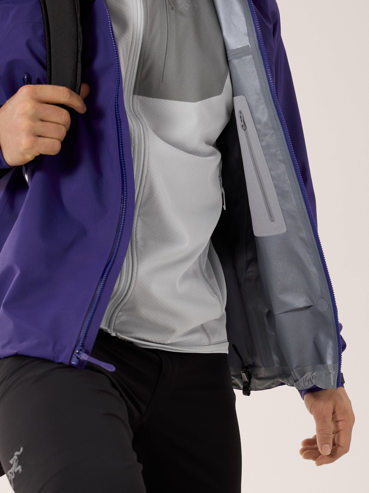 Men's Beta Jacket - Lightweight Waterproof Outdoor Windbreaker for Hiking, Camping & Travel | X000007726