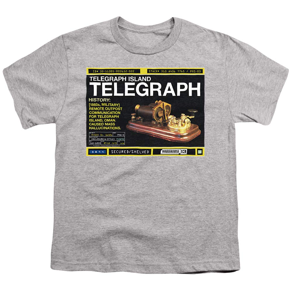 Warehouse 13 Telegraph Island Unisex Youth T-Shirt | Vintage Sci-Fi TV Show Merchandise | Perfect for Cosplay, Gifts & Fan Collections