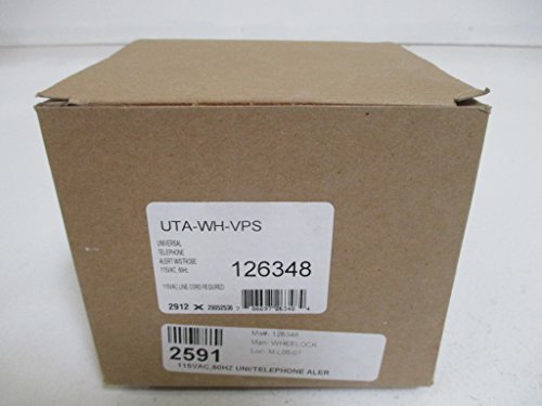 COOPER UTA-WH-VPS Universal Telephone Alert System - New in Box - Perfect for Home Security, Office Notifications & Hearing Impaired Assistance
