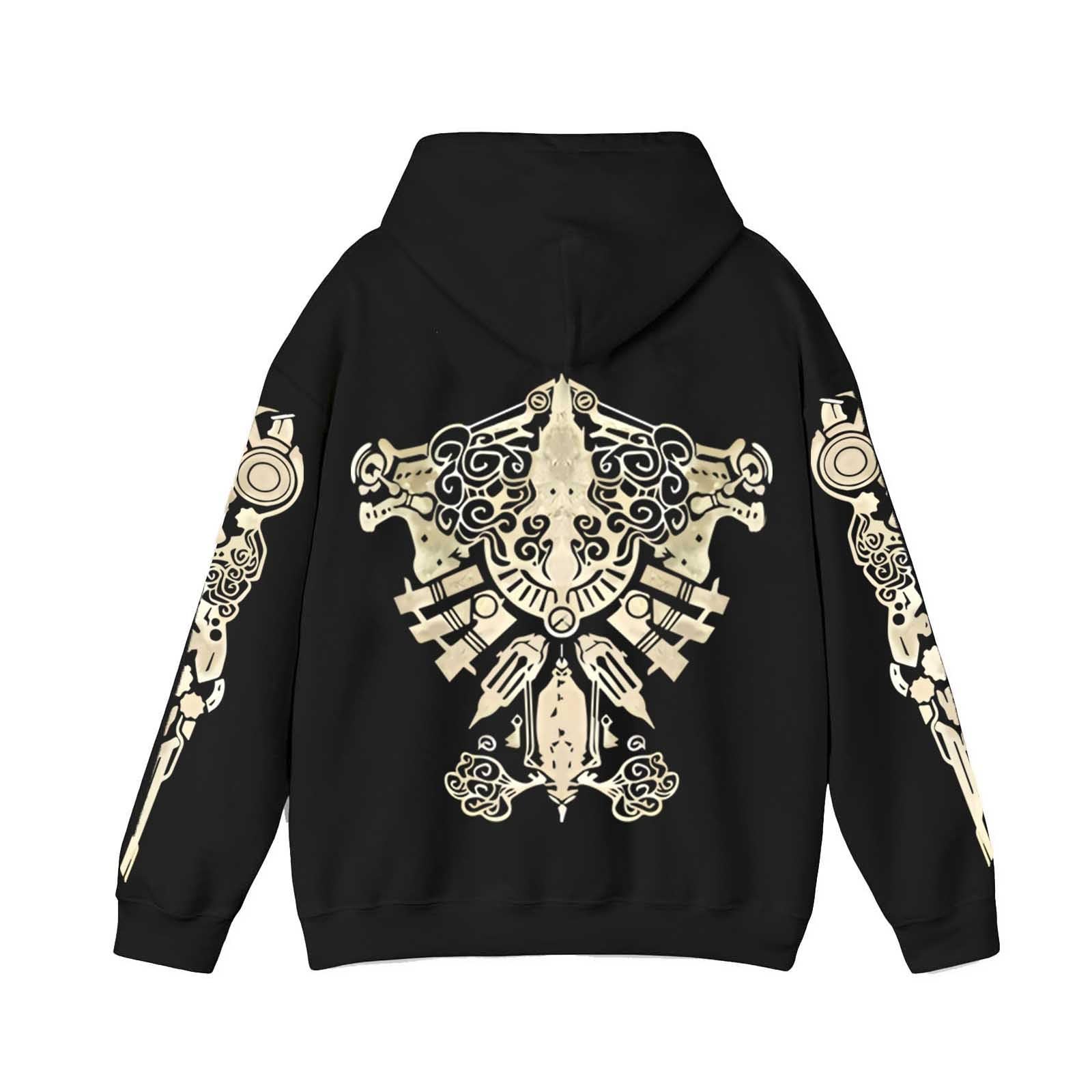 Arcane Hoodies for Men & Women - Oversized Long Sleeve Sweatshirt with Kangaroo Pocket | Trendy Y2K Streetwear Fashion | Perfect for Casual Wear, Street Style & Loungewear