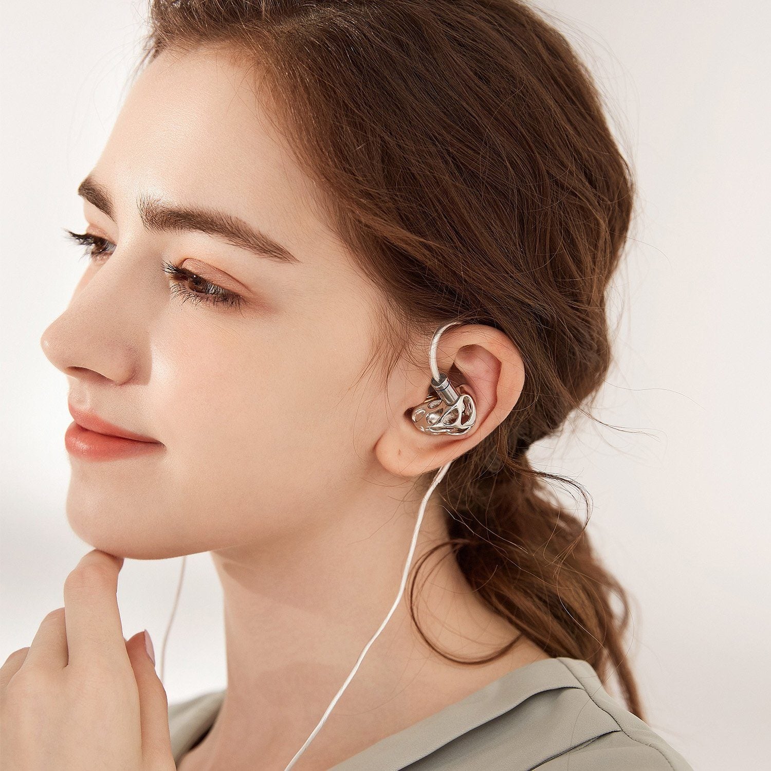 BLON BL-A8 Premium Metal Hollow Earphones - High-Quality Sound for Music Lovers | Perfect for Travel, Workout & Daily Commute