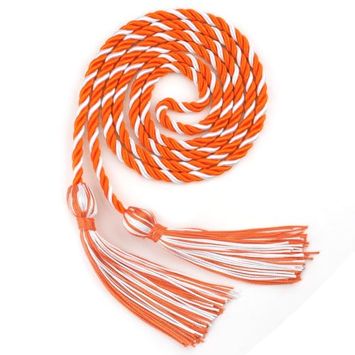 Orange & White