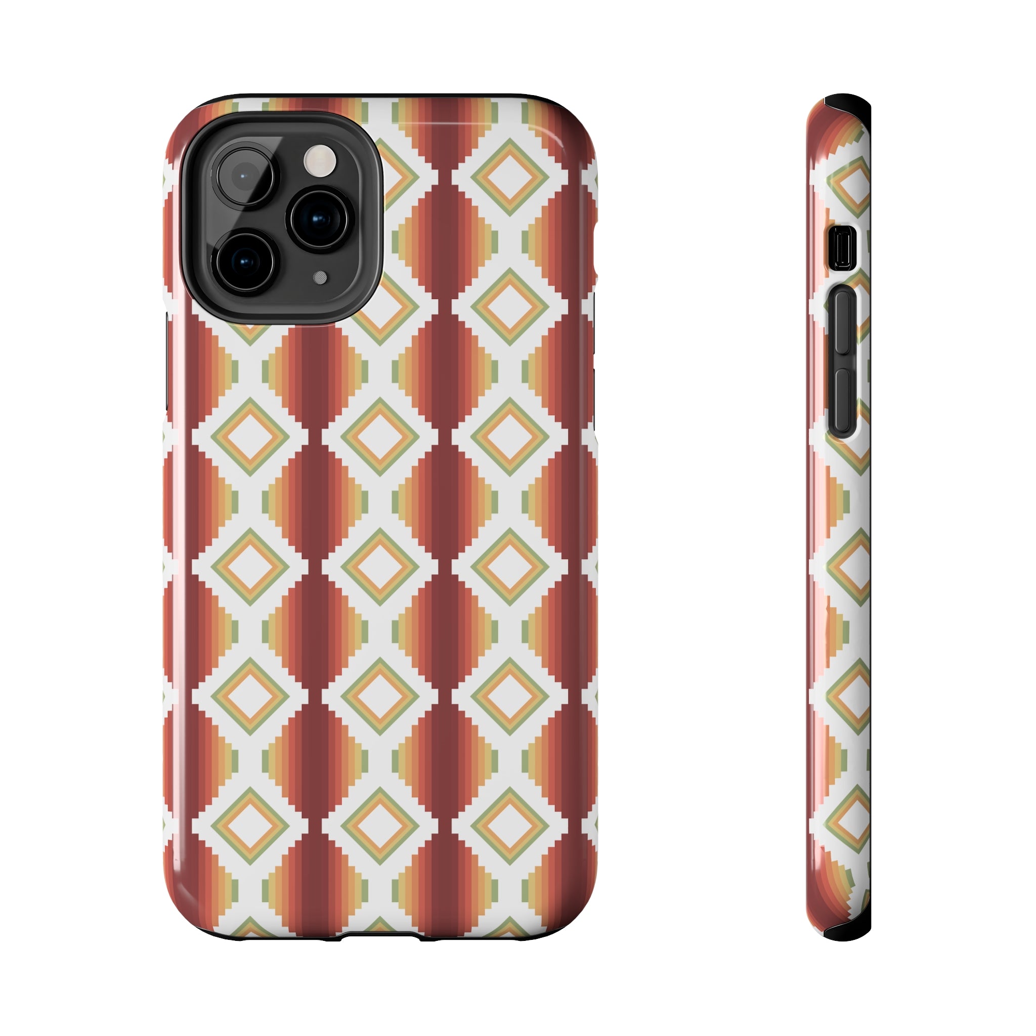Durable Southwestern Rio Boho Hard Phone Case - Shockproof & Stylish Protection for iPhone & Samsung | Perfect for Travel, Outdoor Adventures & Everyday Use